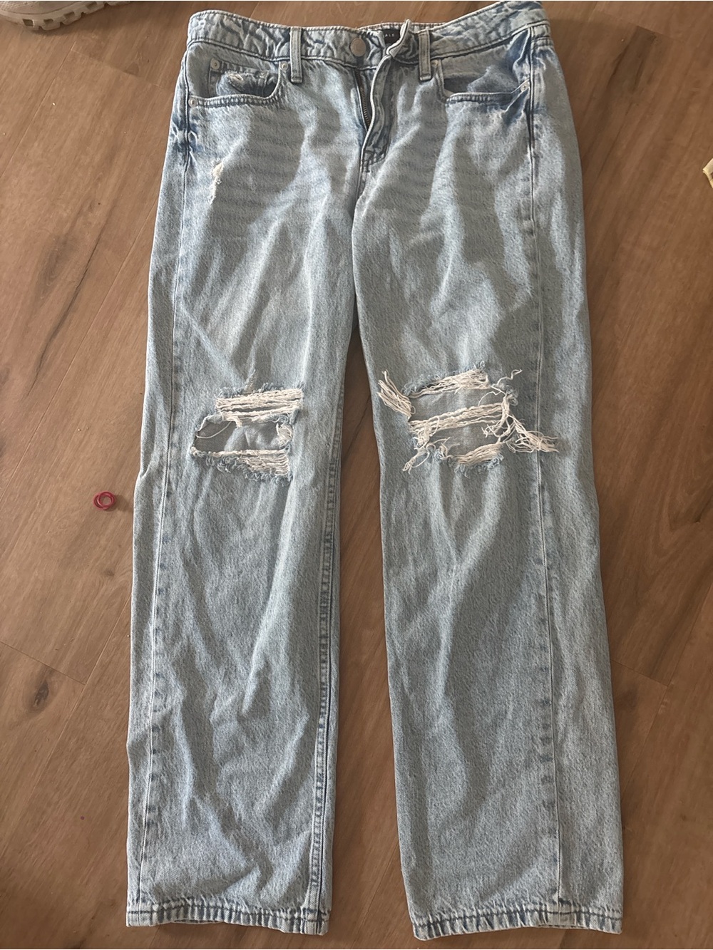 Light Blue Distressed Women’s Jeans